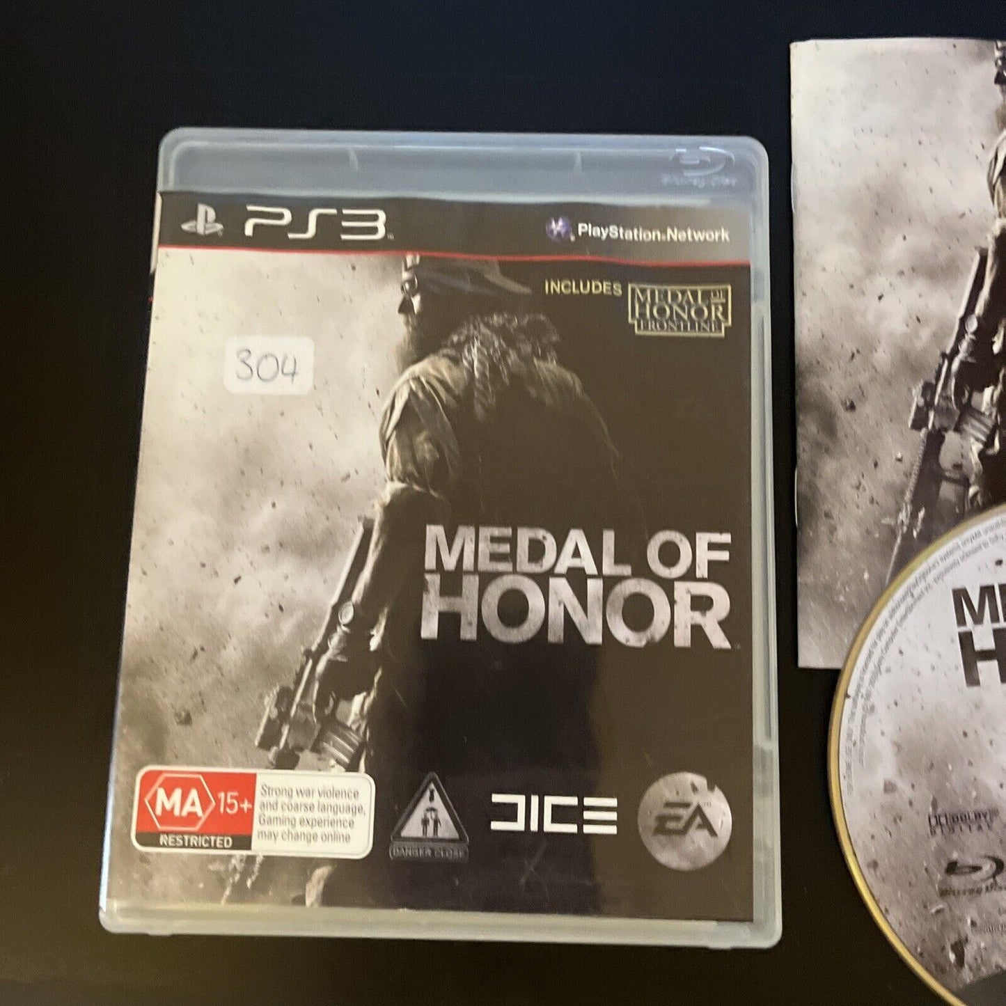 Medal of Honor PS3 Playstation 3 with Manual