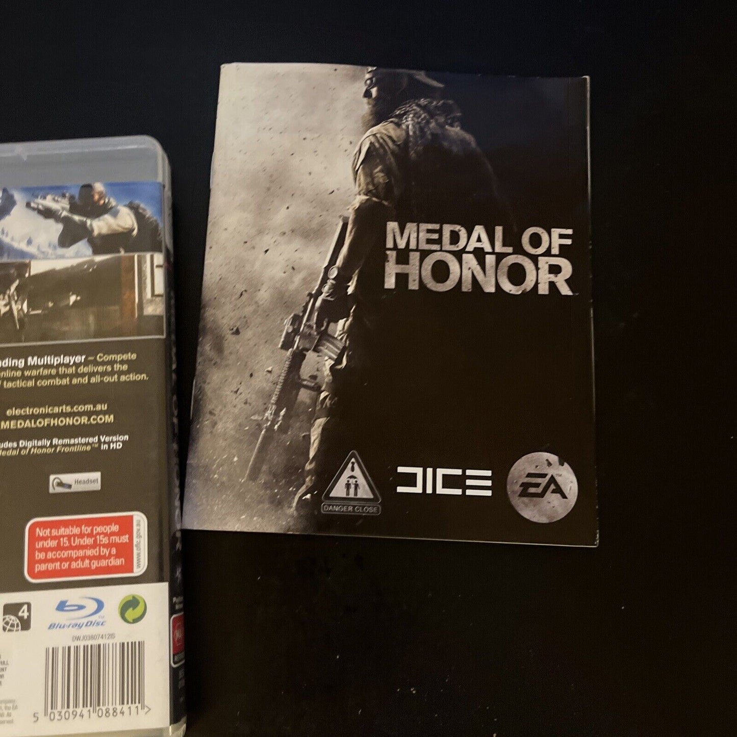 Medal of Honor PS3 Playstation 3 with Manual