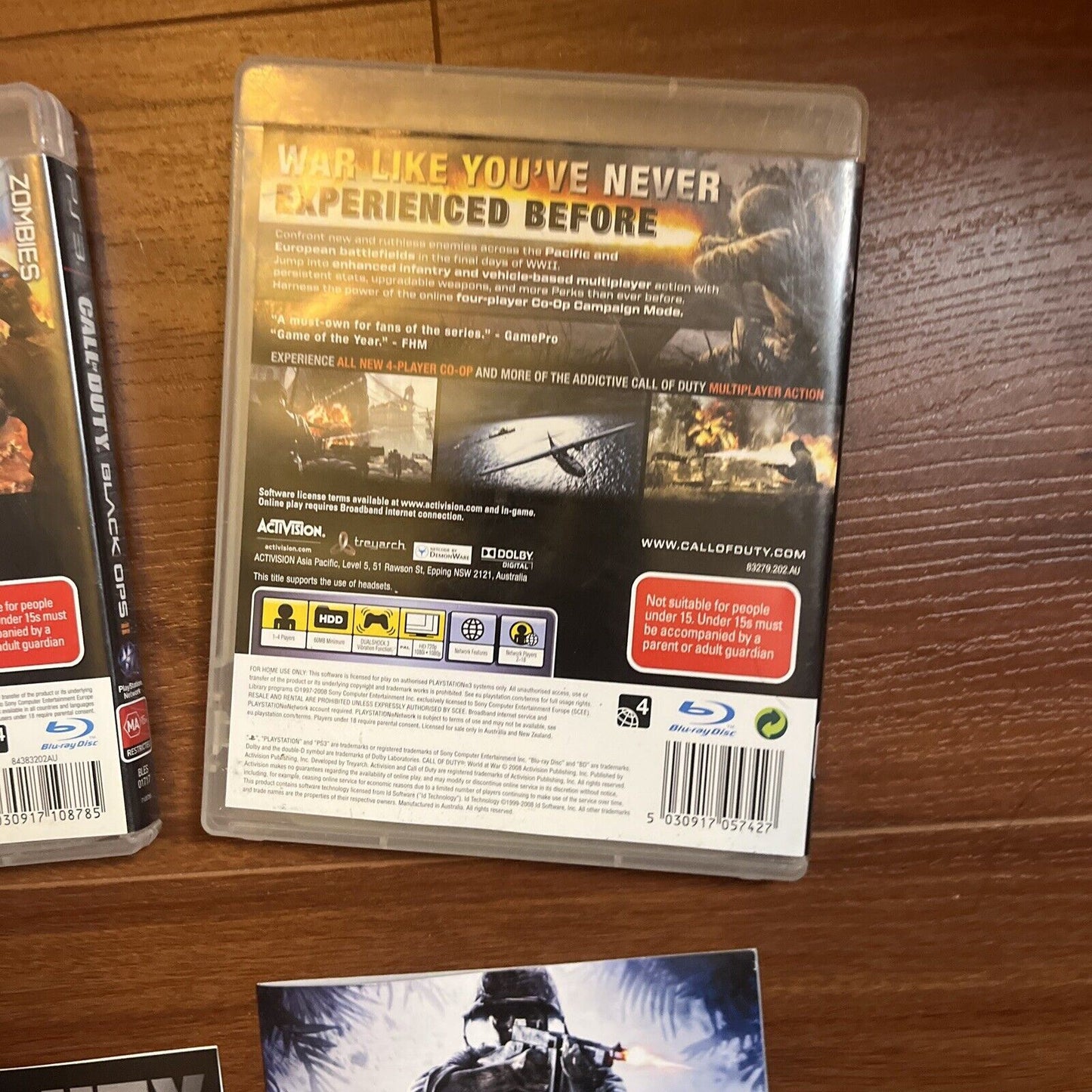 Call Of Duty: Black Ops II / World At War Sony PlayStation 3 PS3