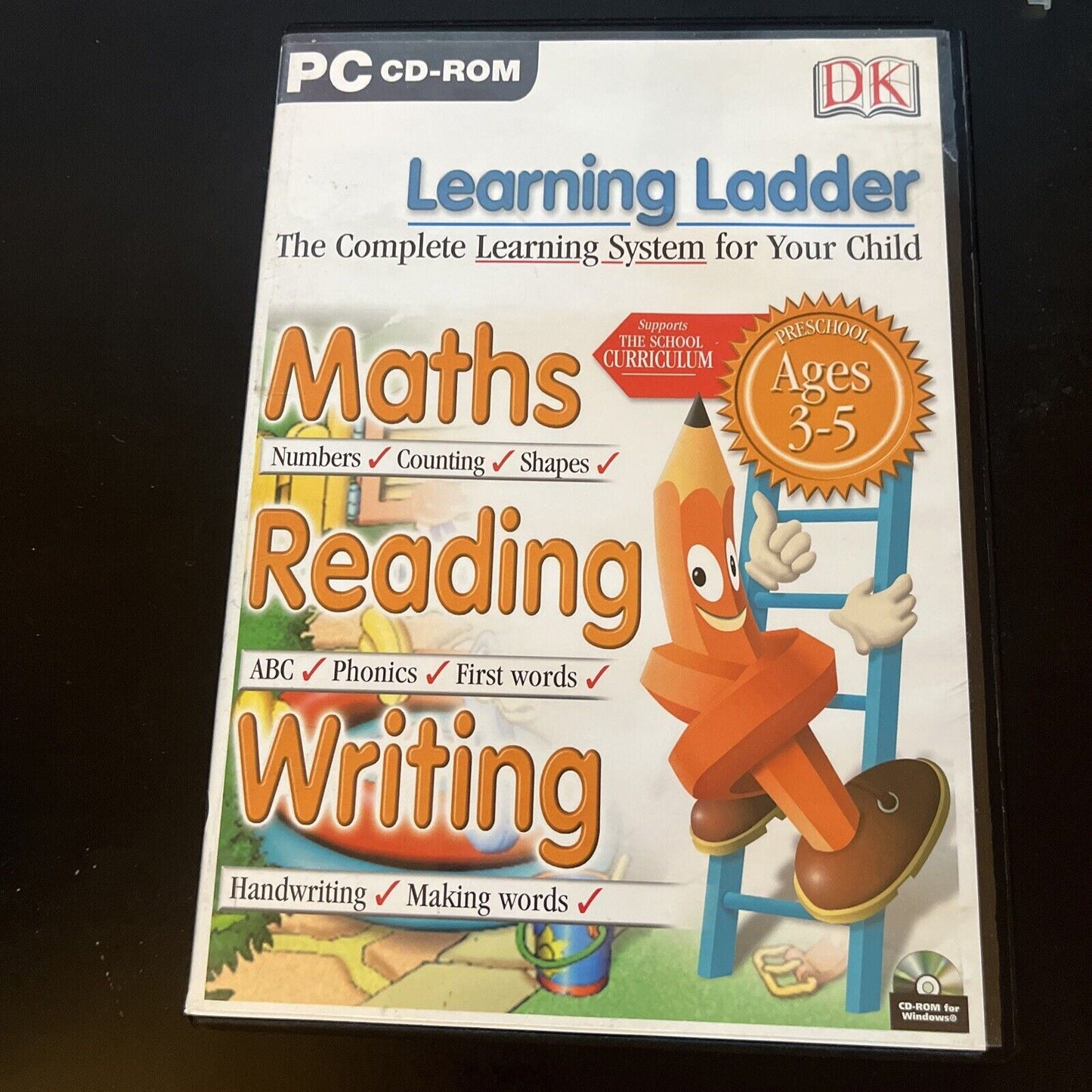 Learning Ladder - Maths, Reading, Writing Ages 3-5 (PC CDROM)