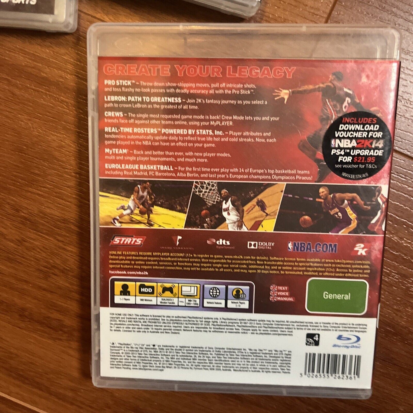 NBA 2K12, NBA 2K13, NBA 2K14 NBA 2K16 Sony Playstation 3 PS3