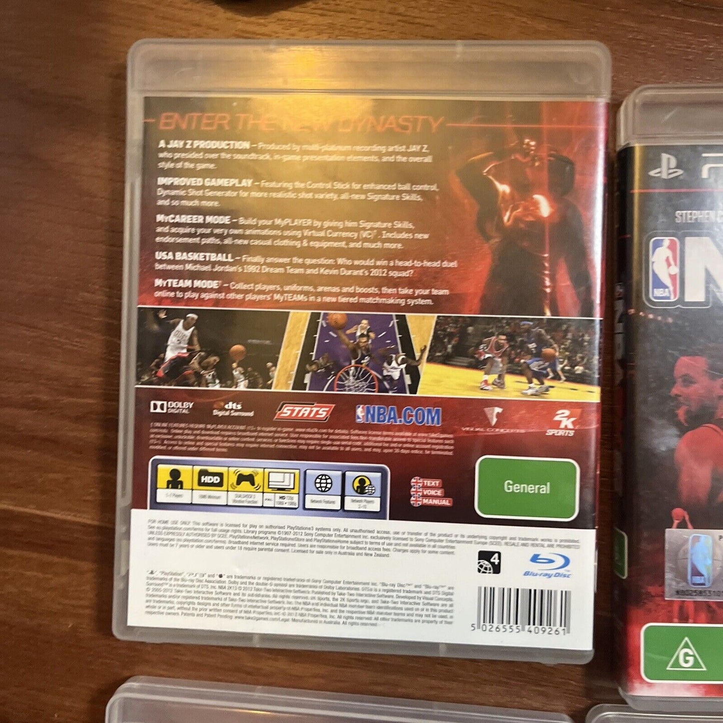 NBA 2K12, NBA 2K13, NBA 2K14 NBA 2K16 Sony Playstation 3 PS3