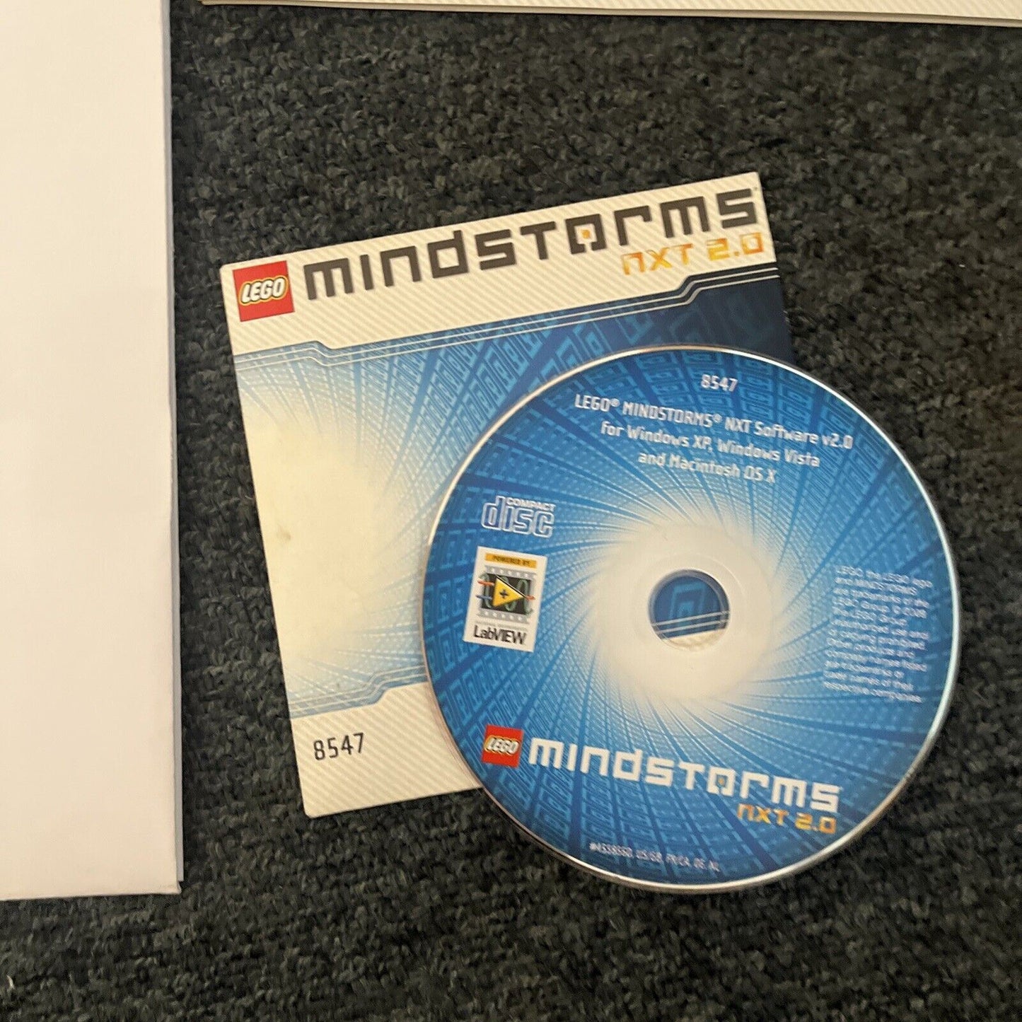 Lego Mindstorms NXT 2.0 User Guide CD