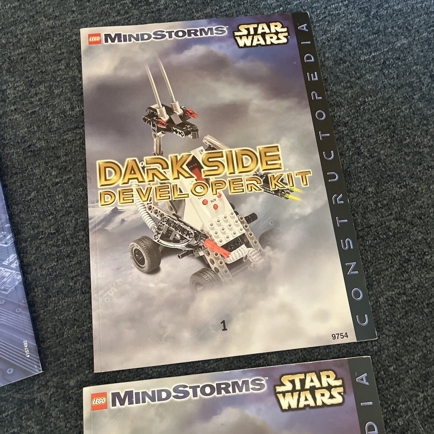 Lego Mindstorms Robotics Invention System 2.0 3804 Manual & Dark Side Manual