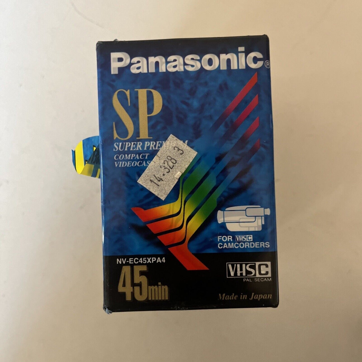 *New Sealed* 4x VHS-C Panasonic Super Premium SP EC-45 PAL/SECAM