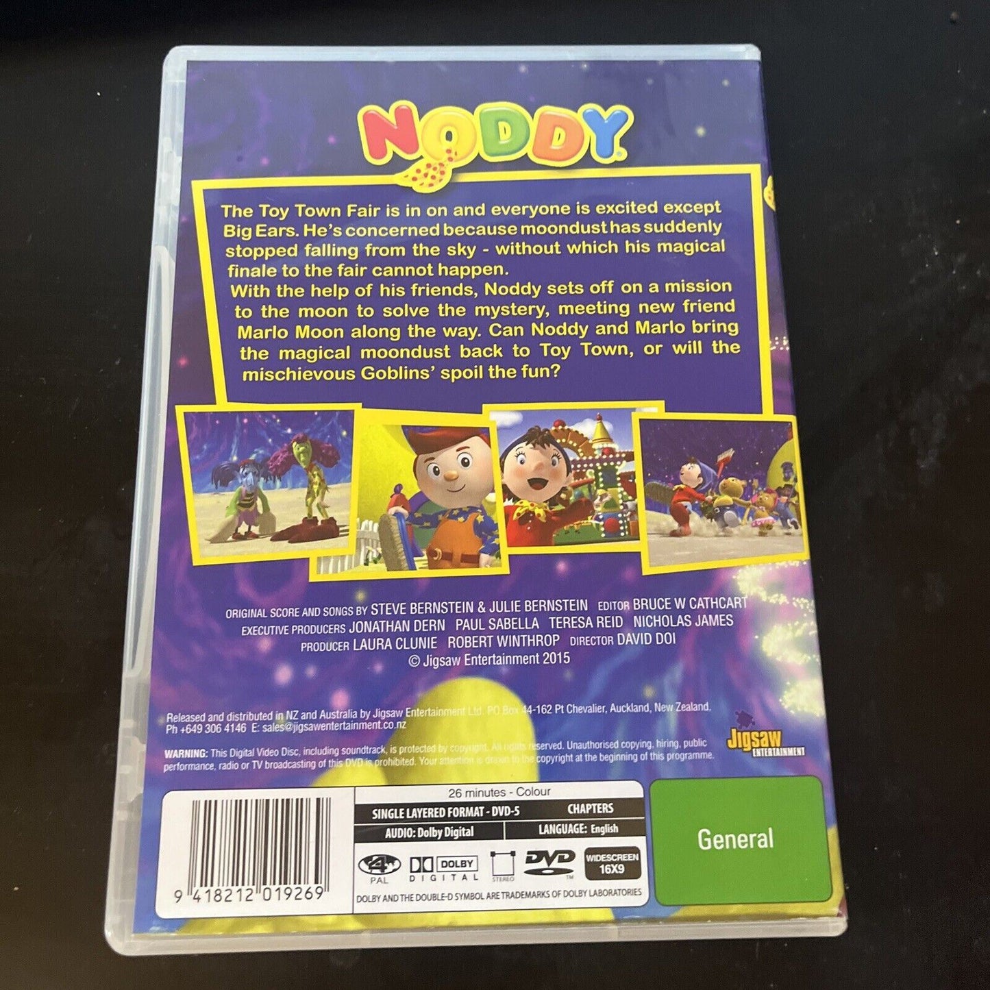 Noddy and the Magical Moondust (DVD, 2015) Region 4