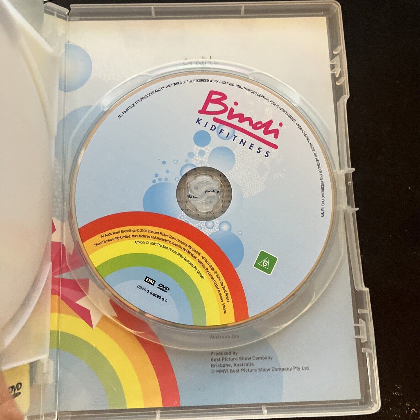 Bindi - Kidfitness With Steve Irwin And The Crocmen (DVD & CD, 2006) All Regions