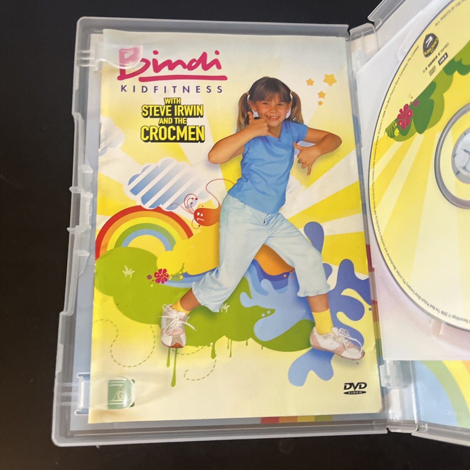 Bindi Kidfitness With Steve Irwin And The Crocmen DVD CD