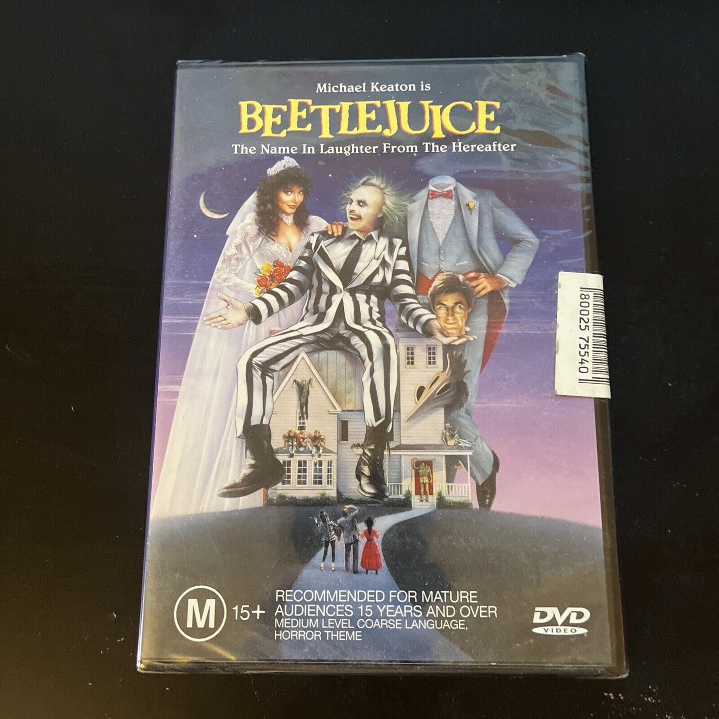 *New Sealed* Beetlejuice (DVD, 1988) Michael Keaton, Geena Davis, Region 4