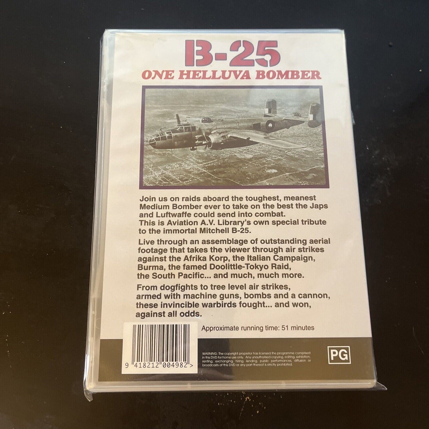 B-25 One Helluva Bomber (DVD, 2007) NEW All Regions