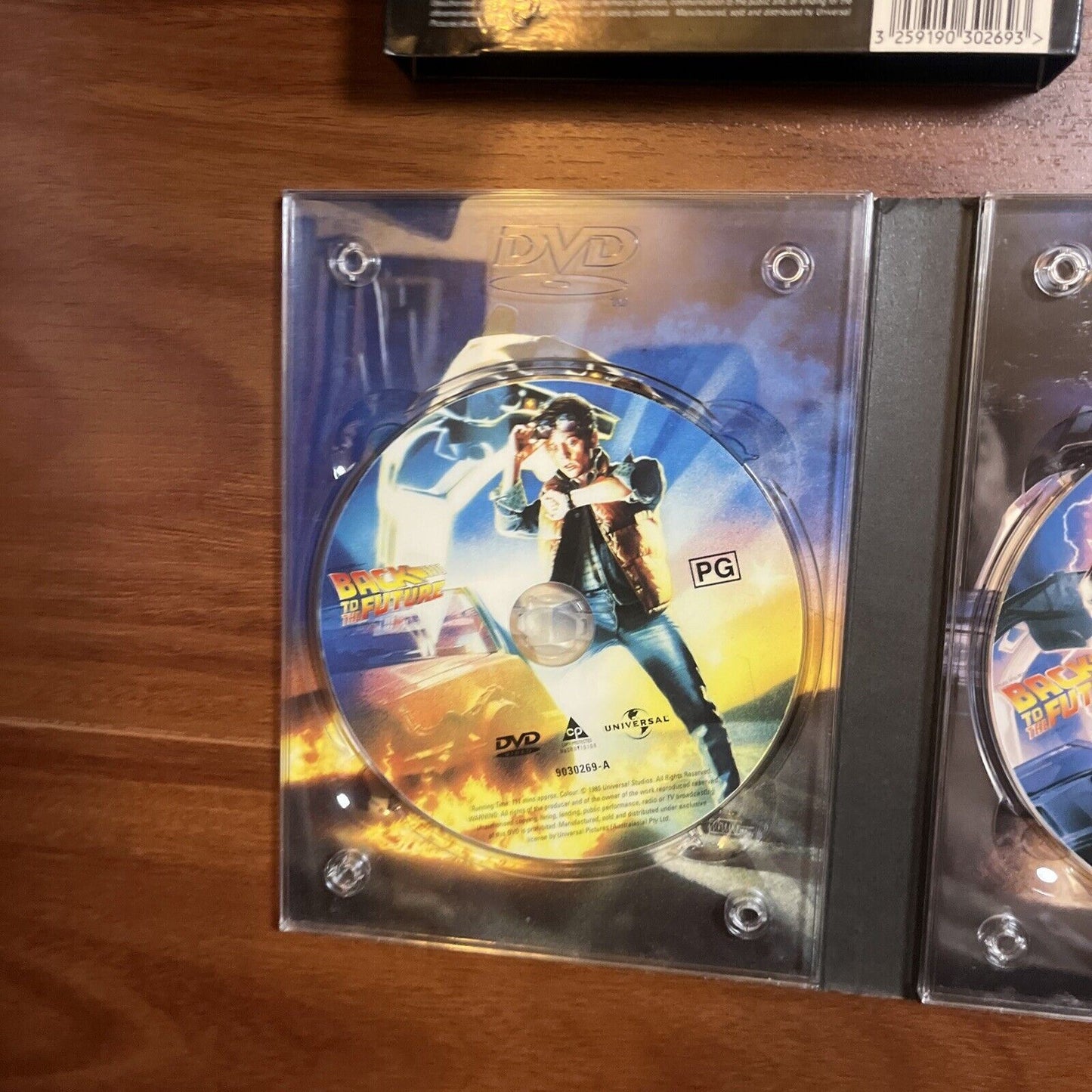 Back To The Future - The Trilogy Limited Edition (DVD, 1985, 3-Disc) Region 4 &2