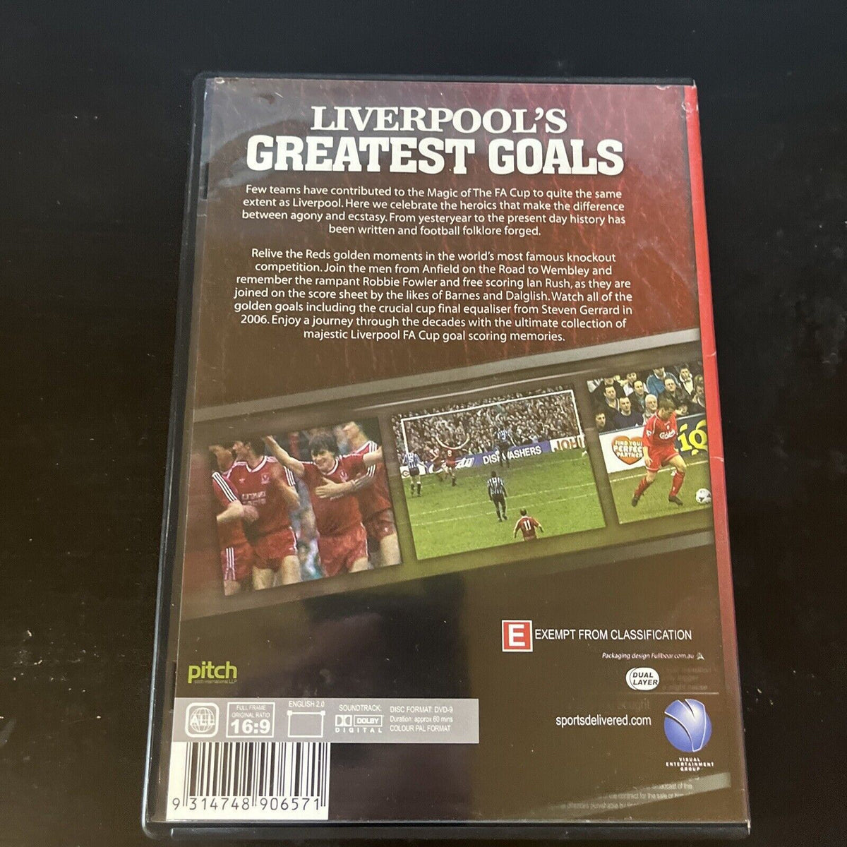 Liverpool's Greatest Goals (DVD, 2009) All Regions – Retro Unit