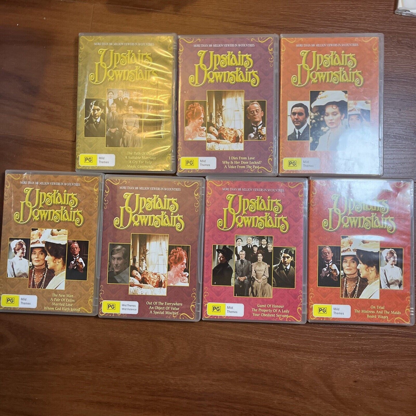 Upstairs Downstairs - 23 Episodes (DVD, 1971, 7-Disc) Region 4