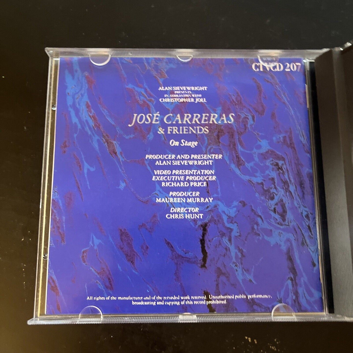 Jose Carreras and Friends Sing Operatic Arias Duets & Popular Songs (CD, 1991)