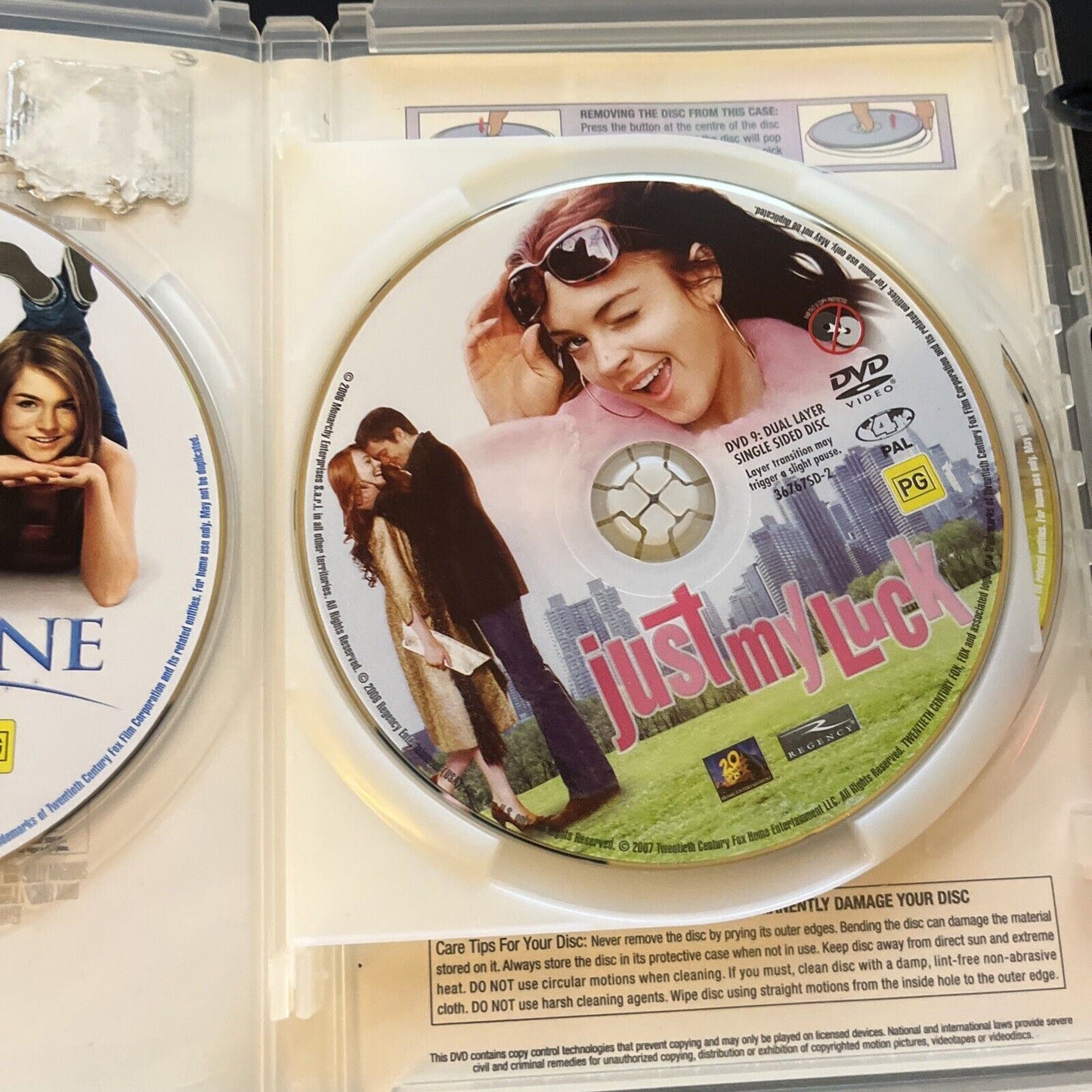 Aquamarine / Just My Luck / Flicka (DVD, 3-Disc)  Region 4