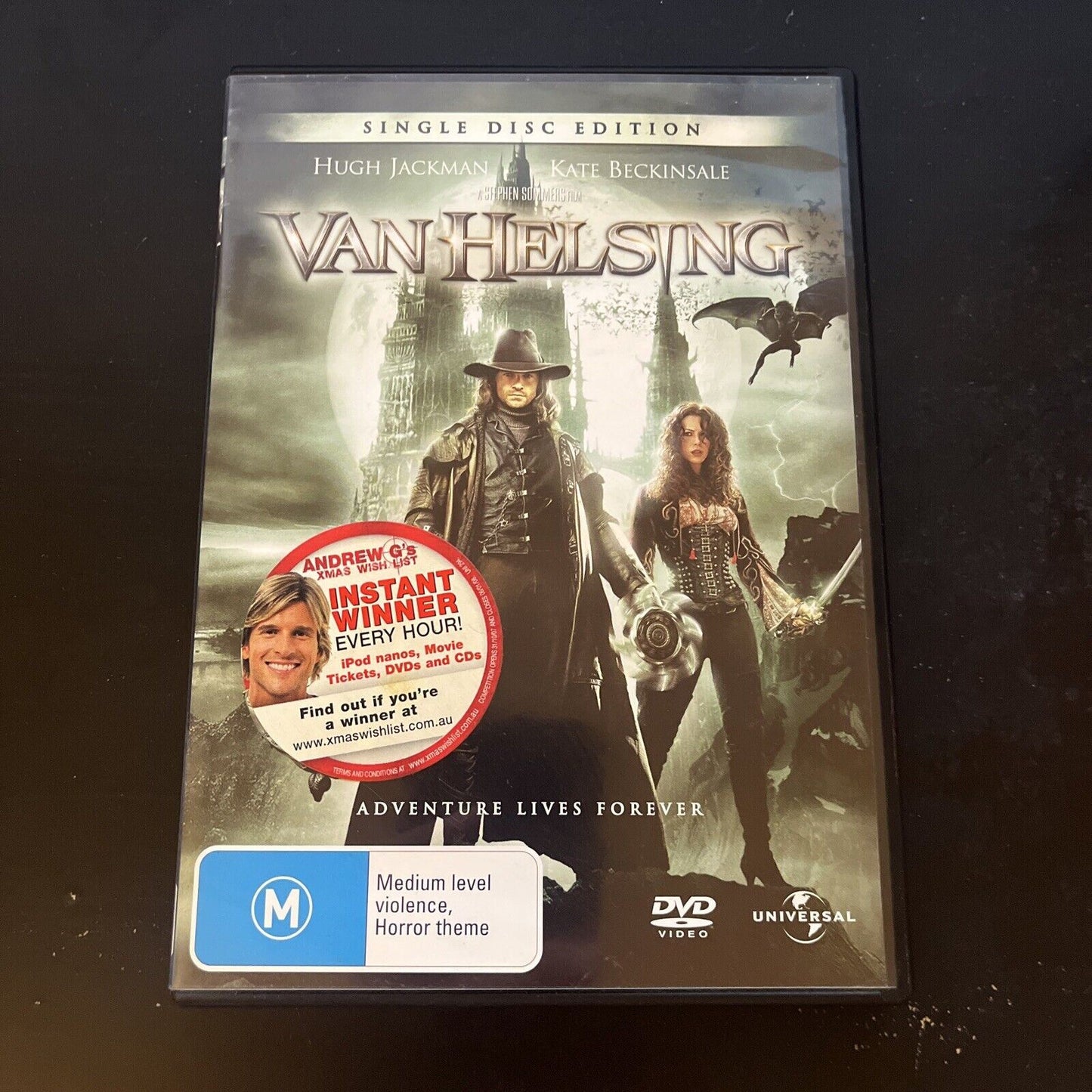 Van Helsing (DVD, 2004) Hugh Jackman, Kate Beckinsale Region 4