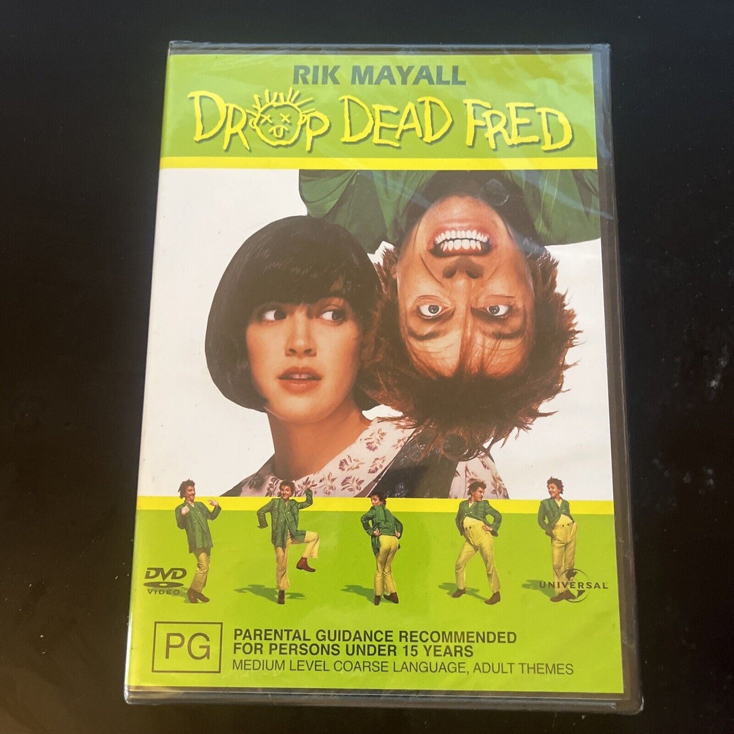 *New Sealed* Drop Dead Fred (DVD, 1991) Rik Mayall, Phoebe Cates, Region 4 & 2