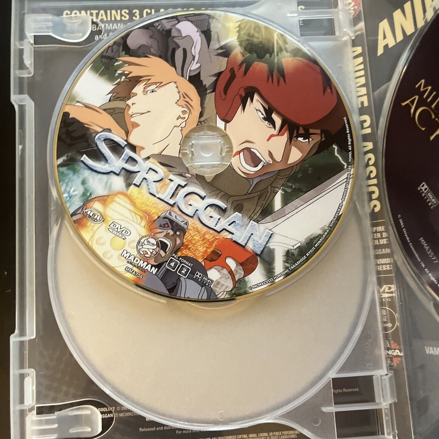 Vampire Hunter D: Bloodlust / Spriggan / Millennium Actress DVD Region 4