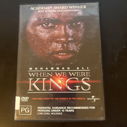 When We Were Kings (DVD, 2003) Muhammad Ali Region 4