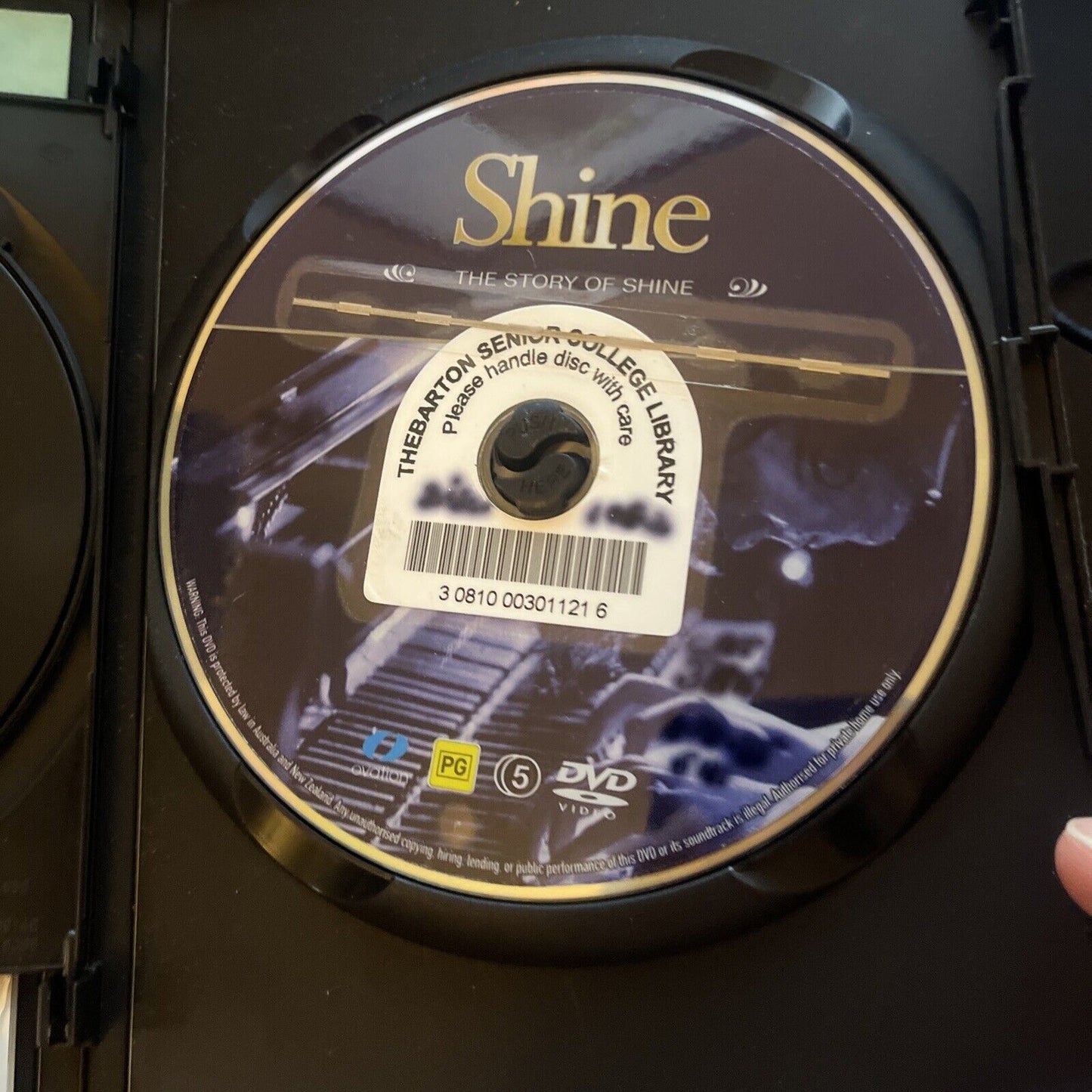 Shine (Deluxe Collector's Edition, DVD, 1996, 2-Disc) Geoffrey Rush All Regions