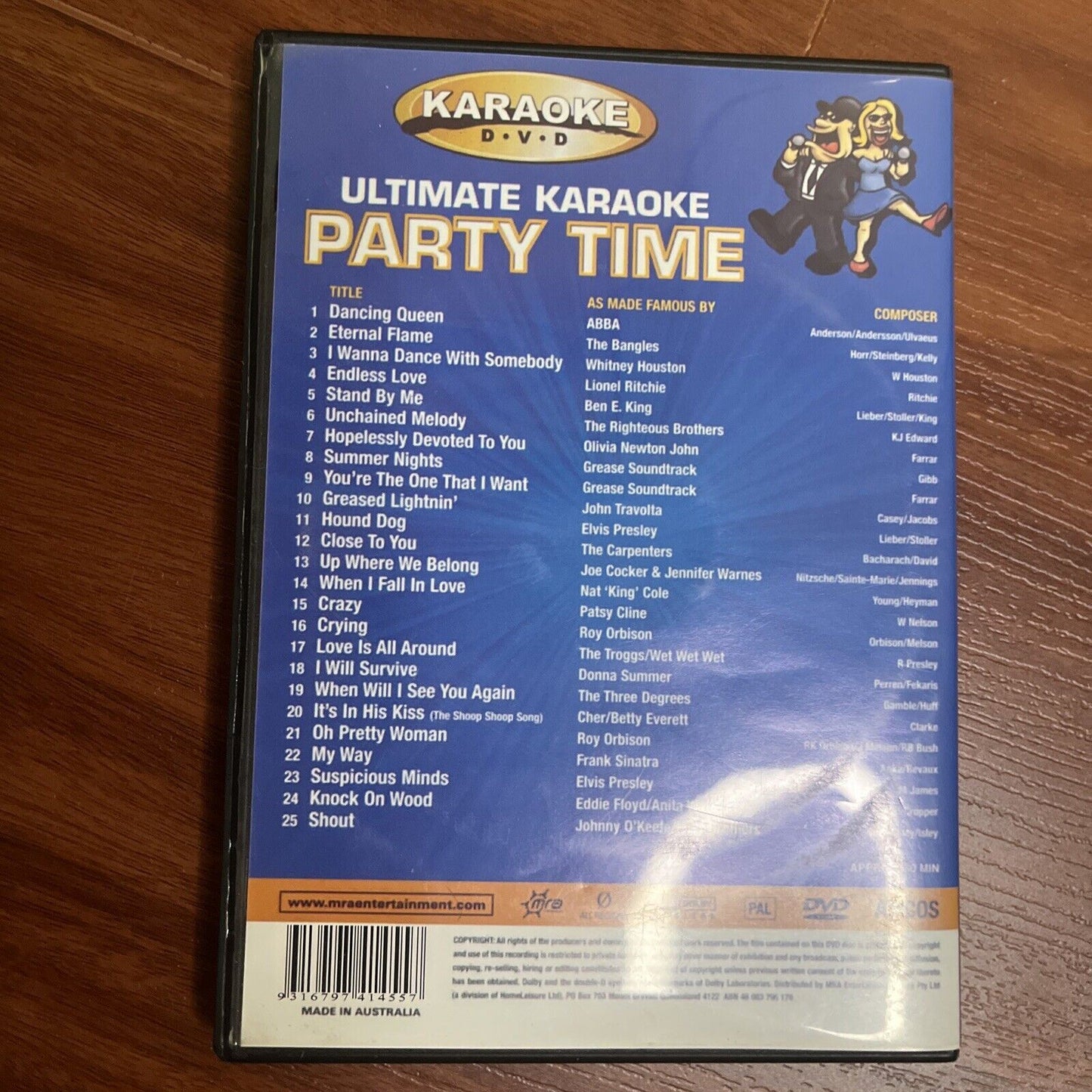 Karaoke Ultimate Karaoke Party Time (DVD) All Regions