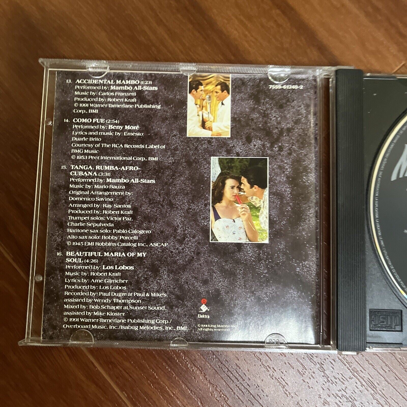 The Mambo Kings Original Motion Picture Soundtrack (CD, 1992) Retro