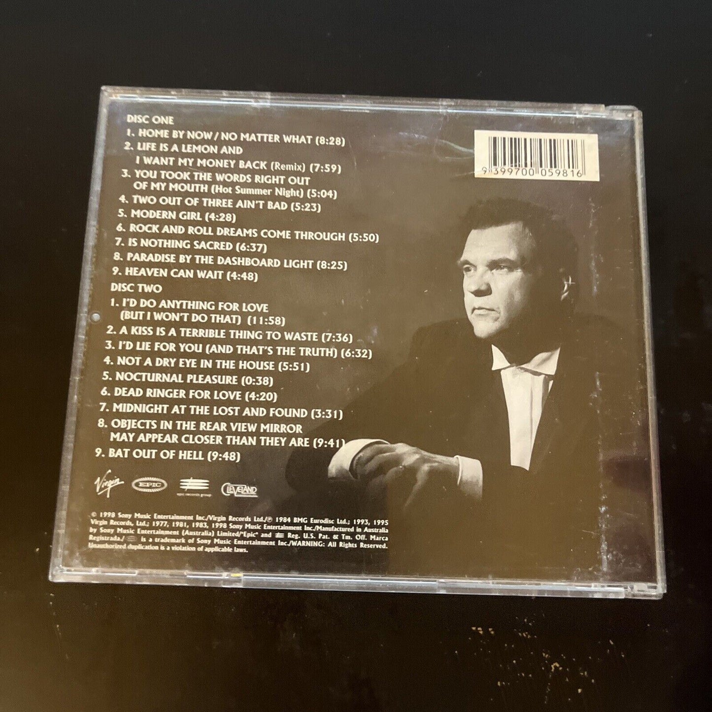 Meat Loaf - The Very Best of Meat Loaf (CD, 1998, 2-Disc)