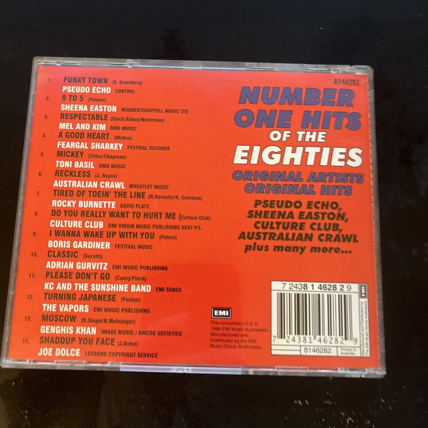 Number One Hits of the 80's by Various Artists (CD, 2005)
