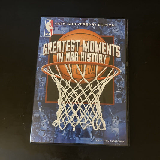 NBA Greatest Moments In NBA History 60th Anniversary Edition (DVD, 2006) Region4