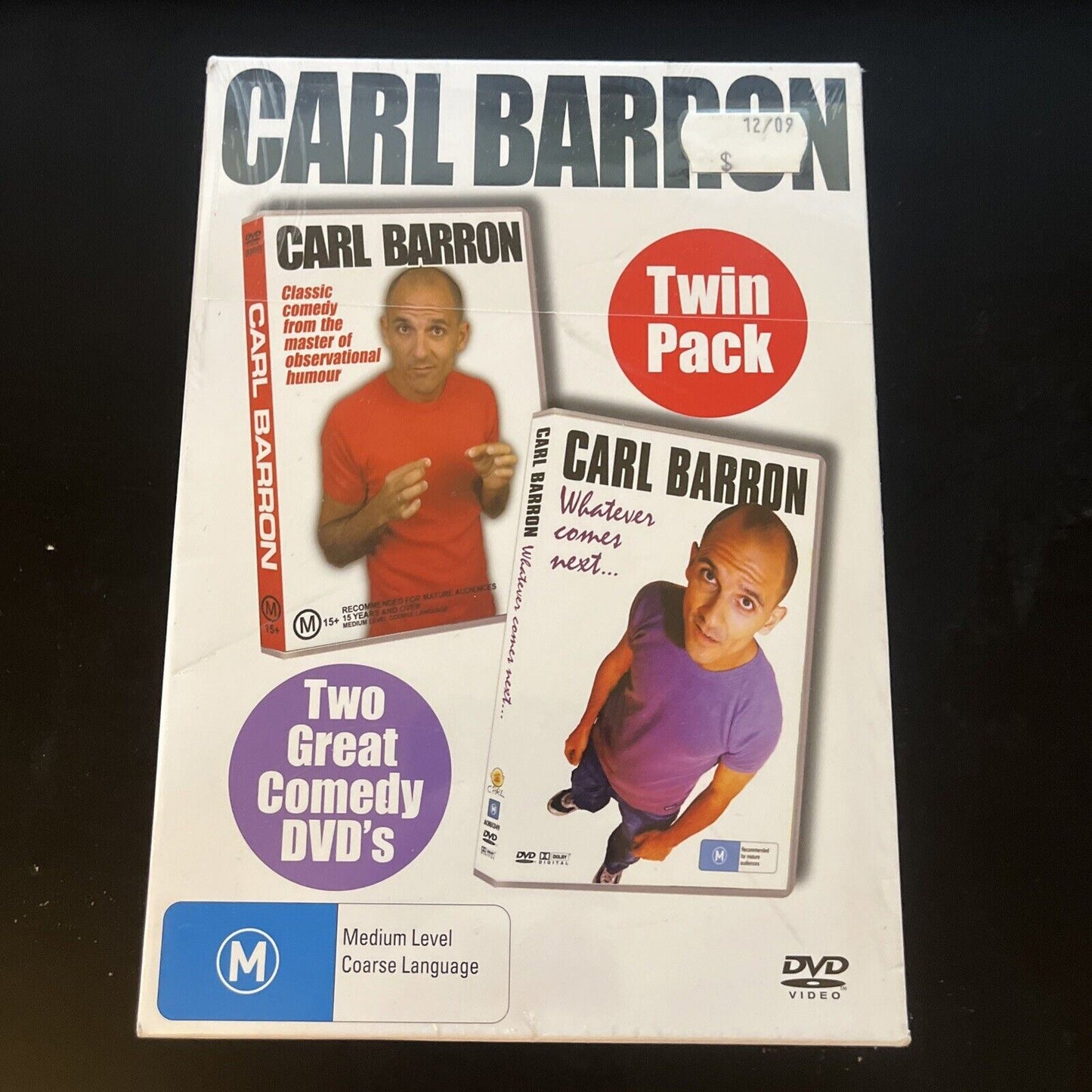 *New Sealed* Carl Barron - Live / Whatever Comes Next (DVD, 2003) All Regions