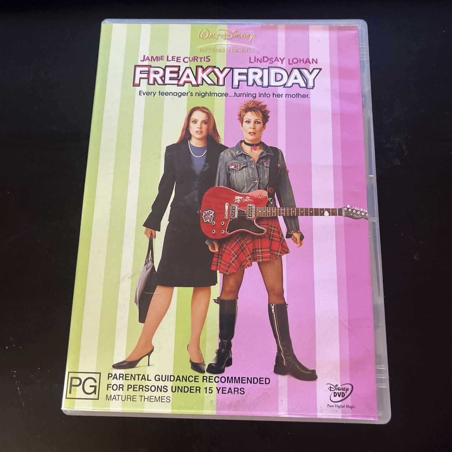 Freaky Friday (DVD, 2003) Jamie Lee Curtis, Lindsay Lohan, Mark Harmon Region 4