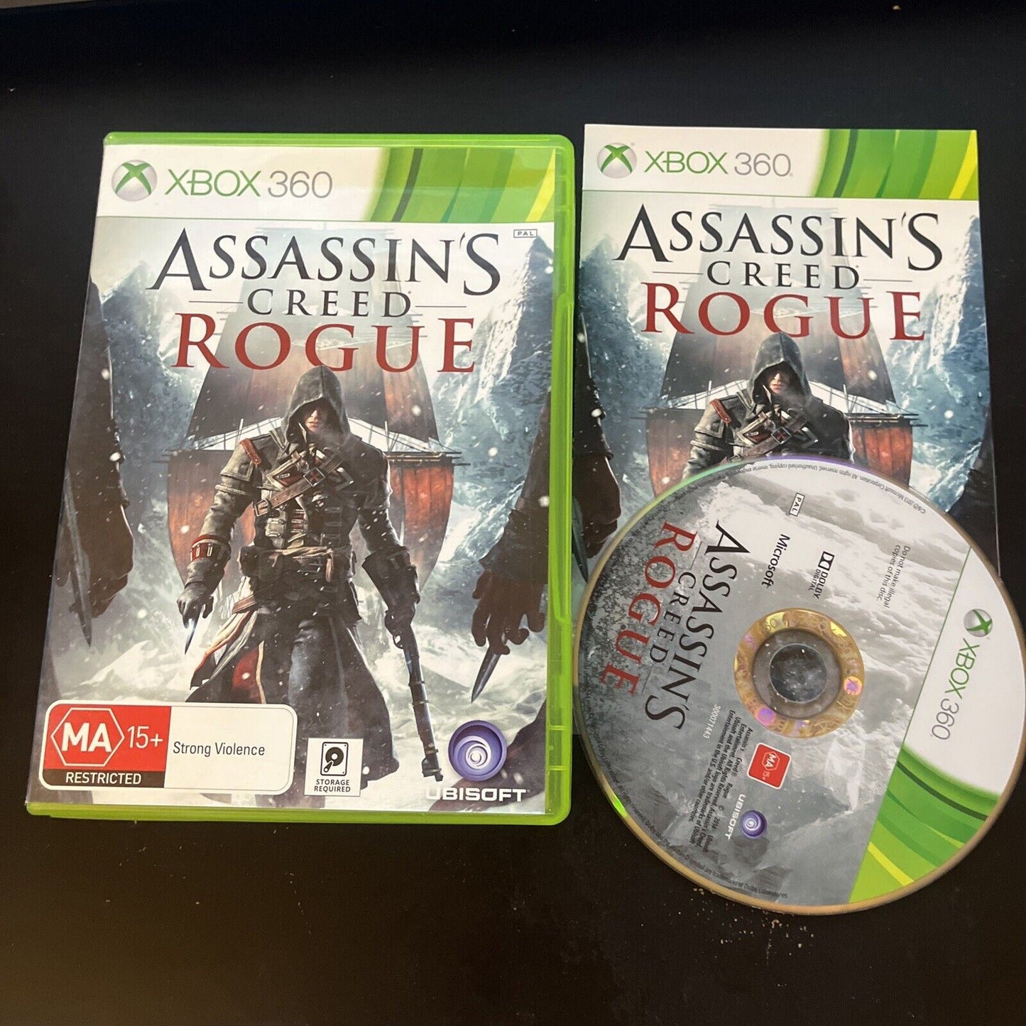 Assassin's Creed: Rogue - Xbox 360 PAL with Manual
