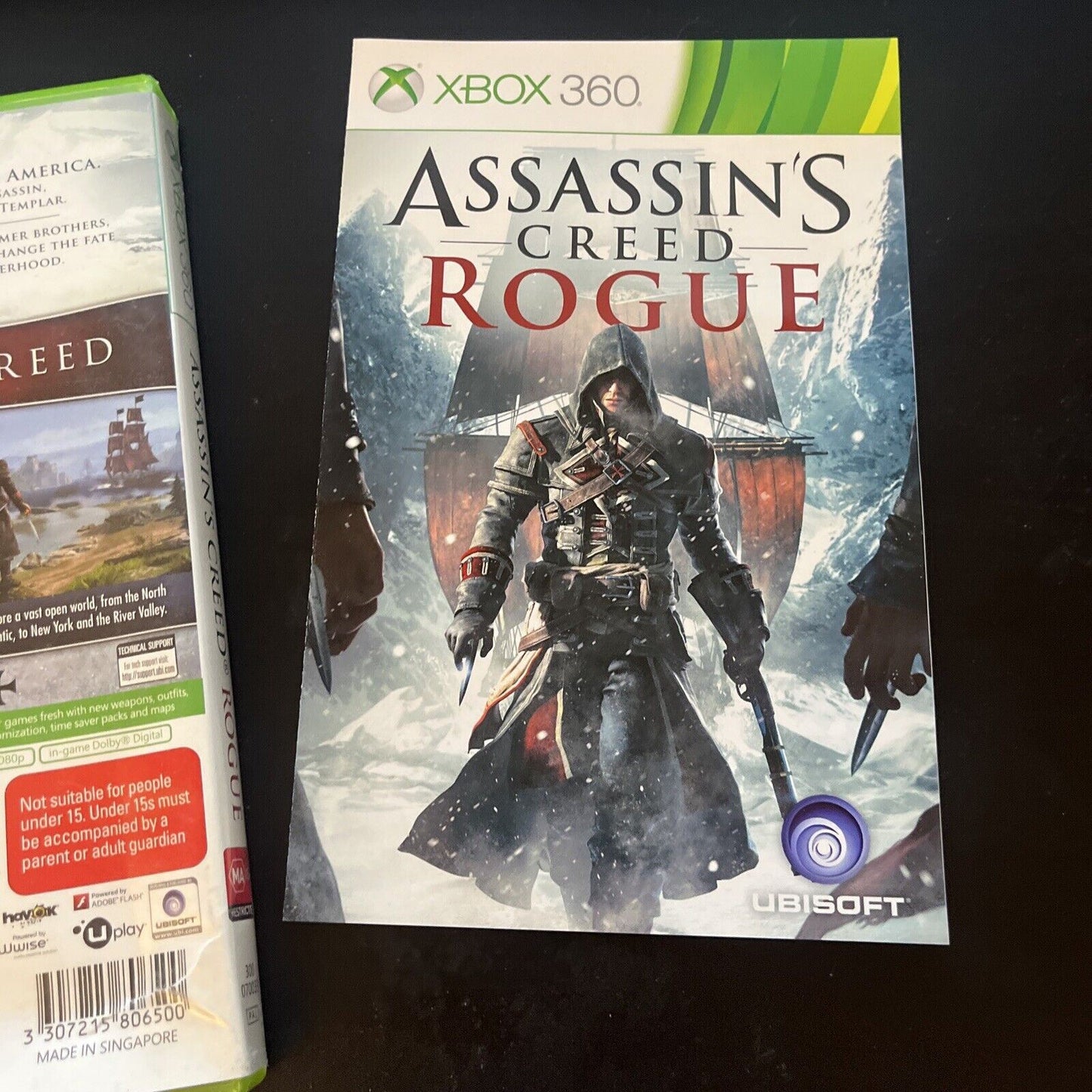 Assassin's Creed: Rogue - Xbox 360 PAL with Manual