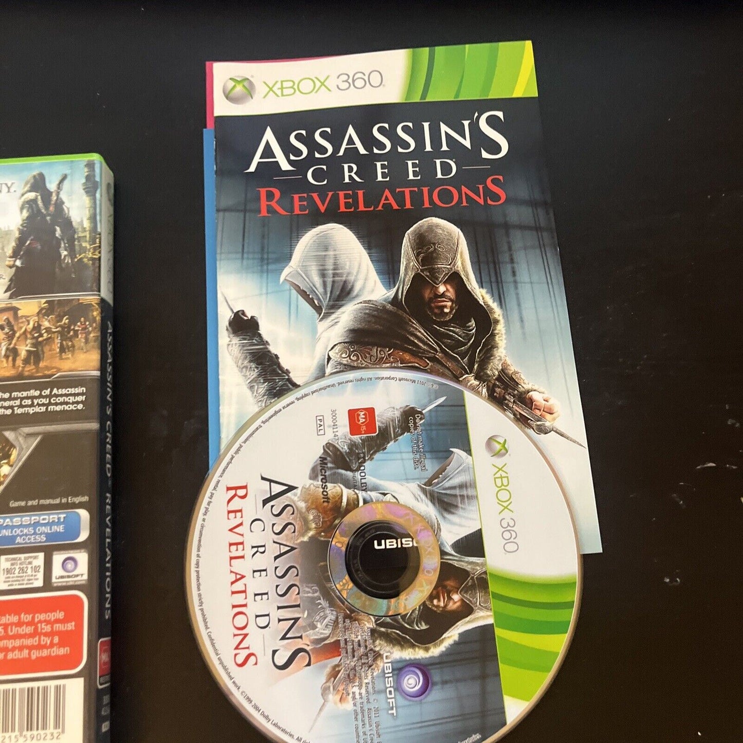 Assassin's Creed Revelations - Xbox 360 PAL - w/ Manual