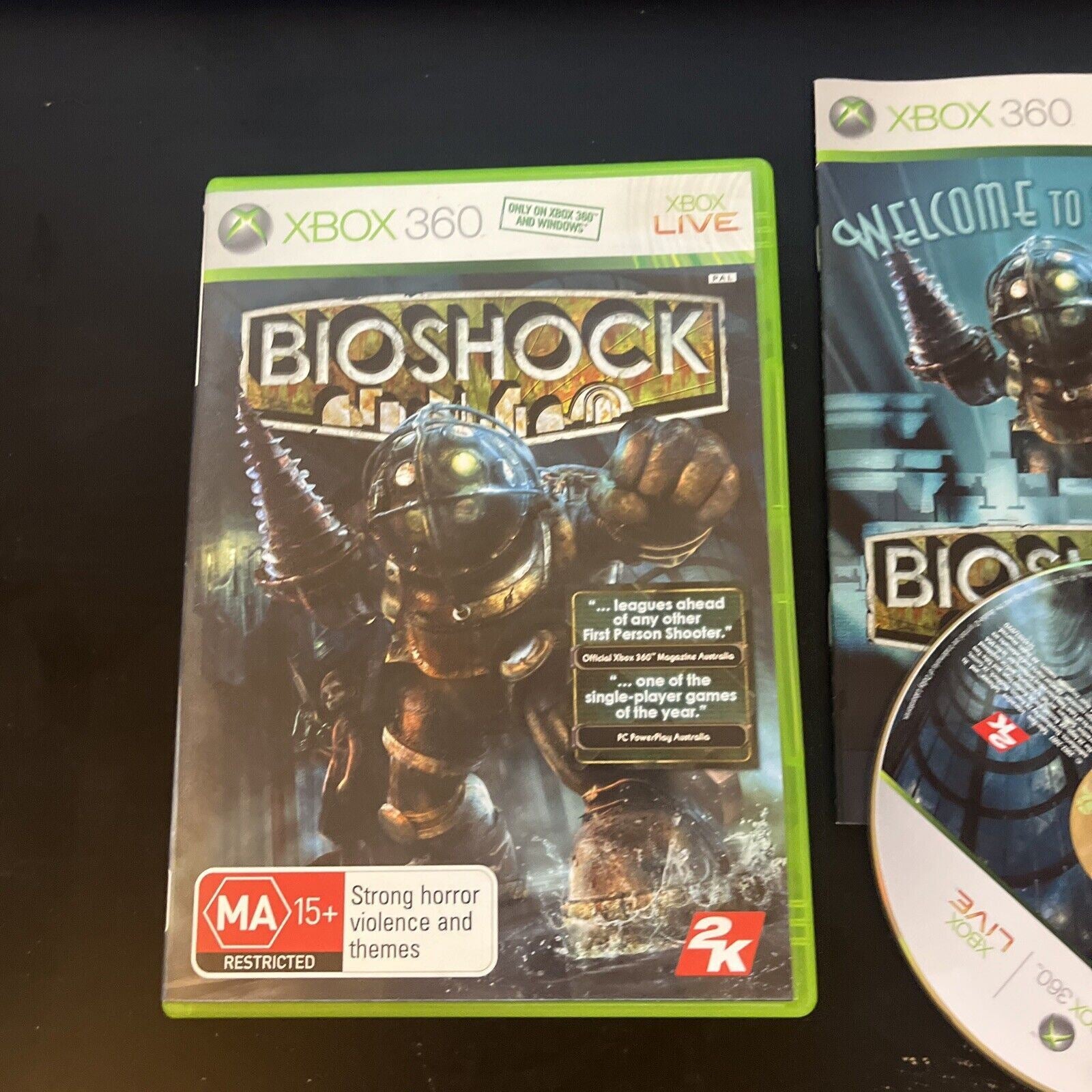 Bioshock Xbox 360 with Manual PAL – Retro Unit