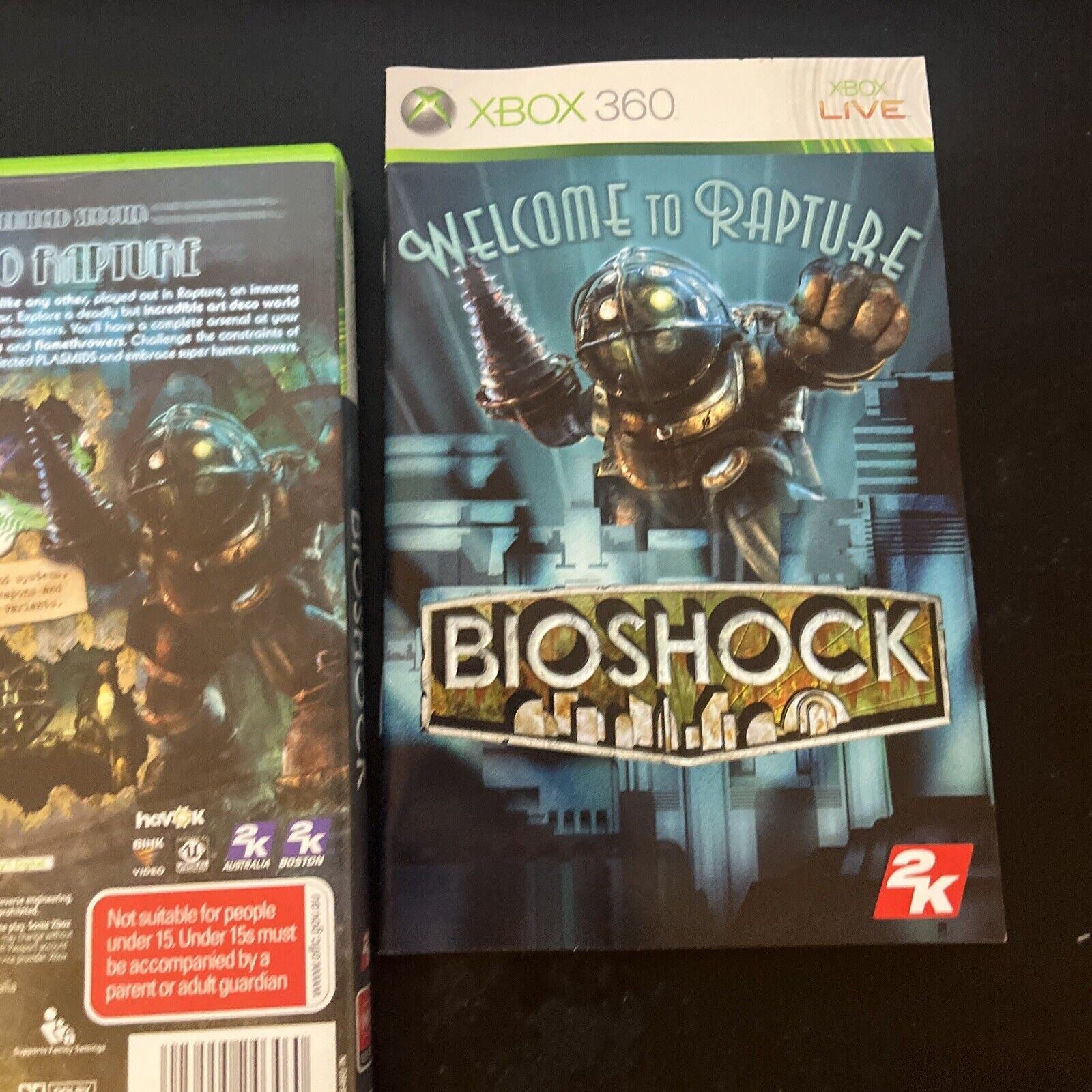 Bioshock Xbox 360 with Manual PAL – Retro Unit