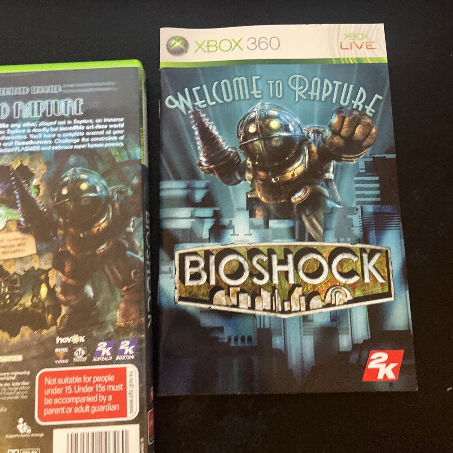 Bioshock Xbox 360 with Manual PAL