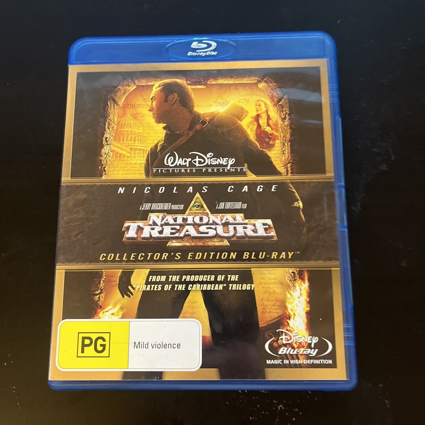 National Treasure - Collector's Edition (Blu-ray, 2004) Nicolas Cage All Regions