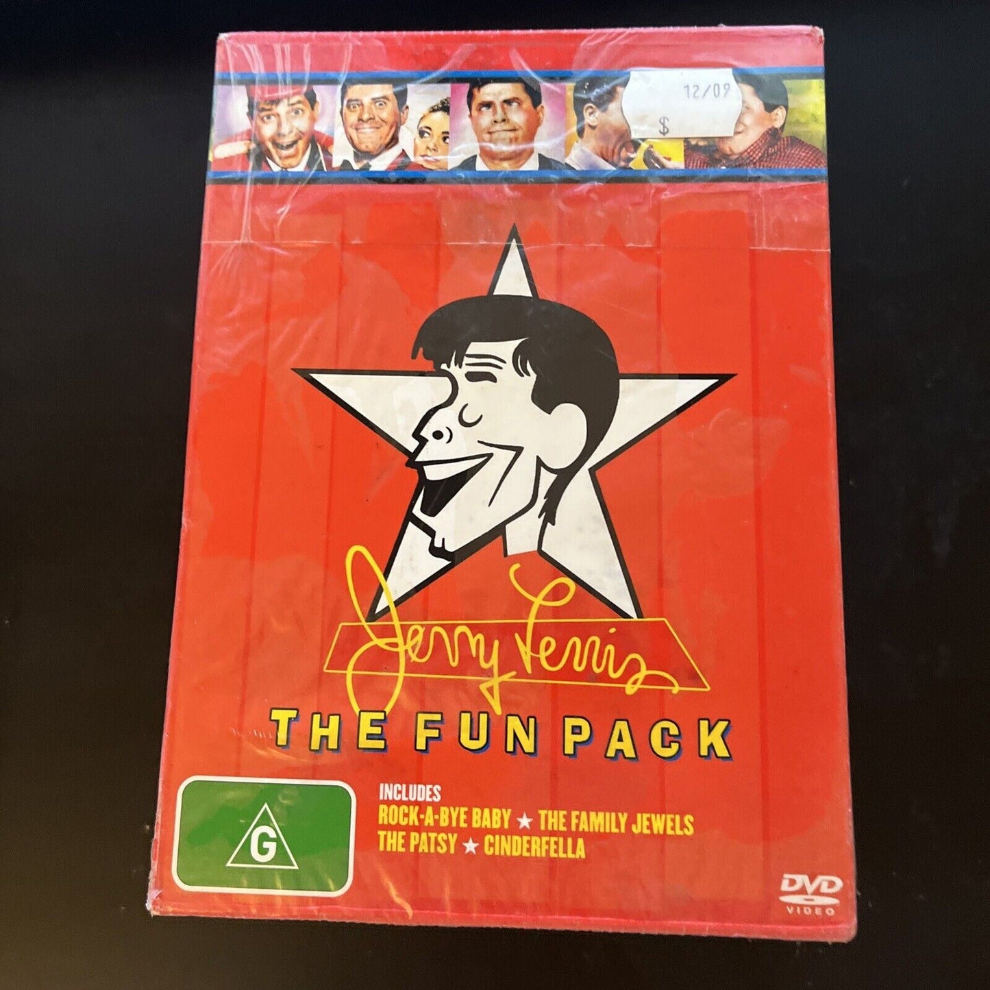 *New Sealed* Jerry Lewis - The Red Fun Pack (DVD, 1958, 4-Disc) Region 4