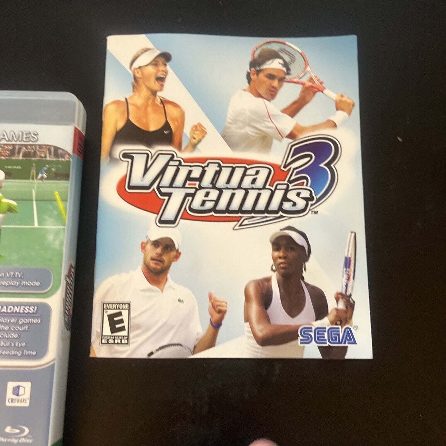 Virtua Tennis 3 - PlayStation 3 - PS3 Game with manual