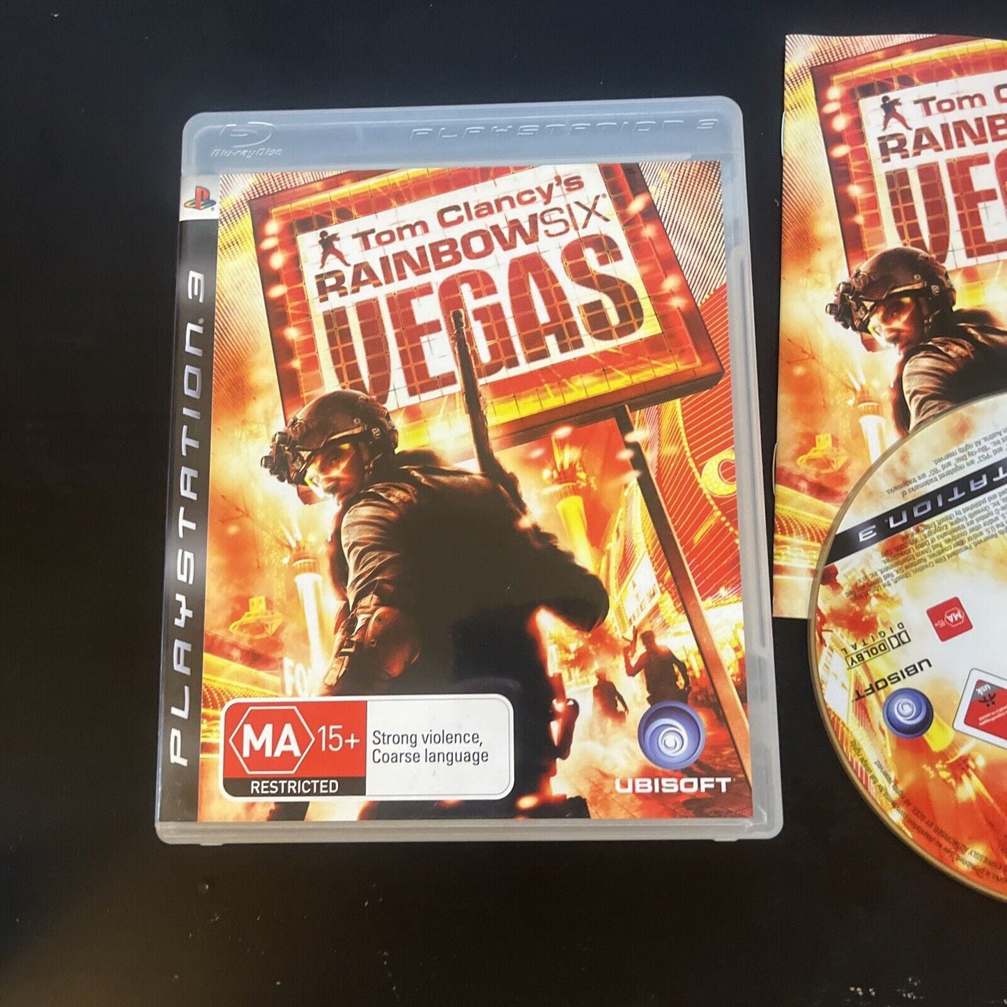 Tom Clancy's Rainbow Six Vegas PlayStation 3 PS3 - Complete With Manual