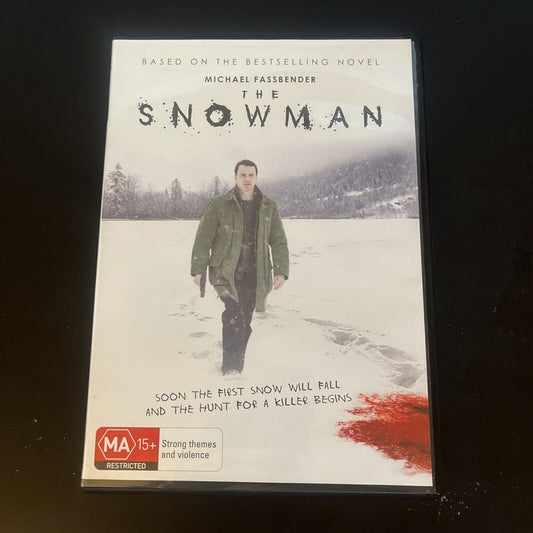 The Snowman (DVD, 2017) Rebecca Ferguson, Michael Fassbender Region 4 &2