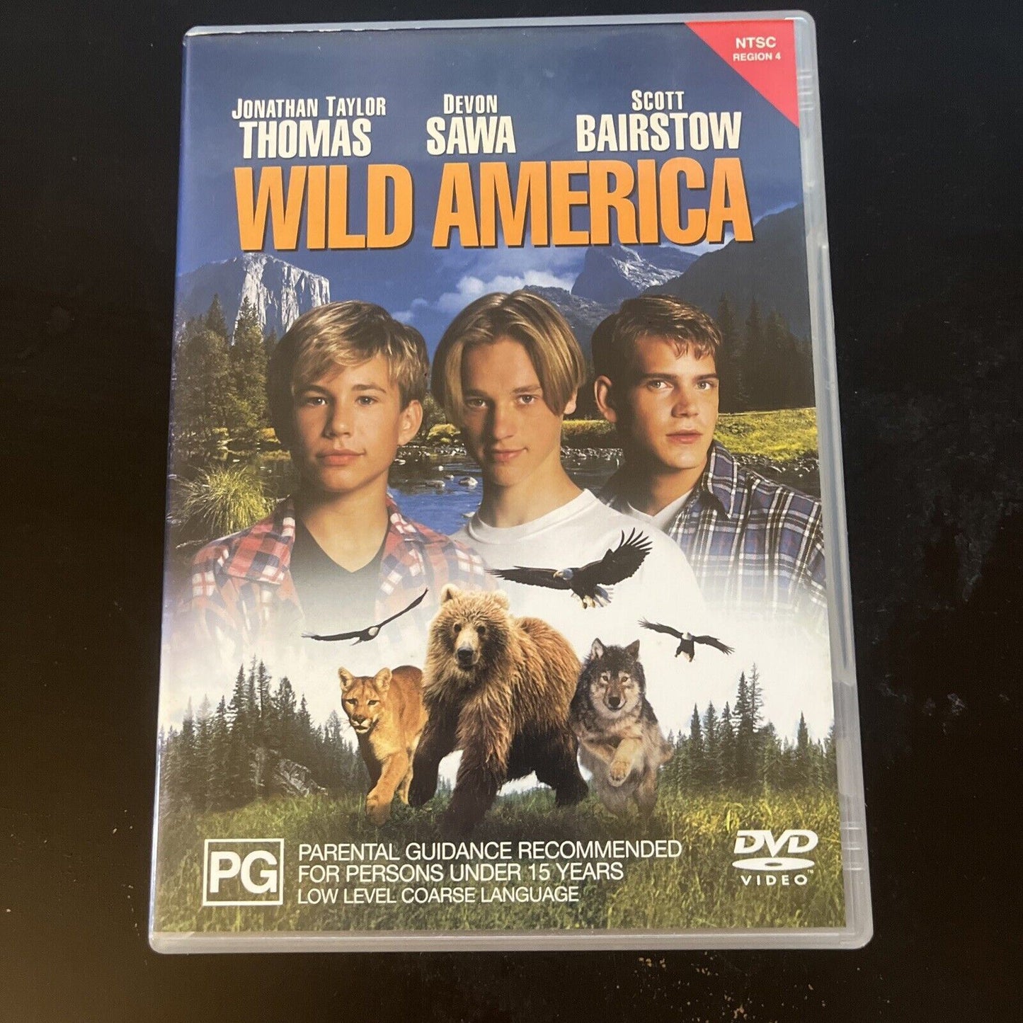 Wild America (DVD, 1997) Jonathan Taylor Thomas, Devon Sawa Region 4