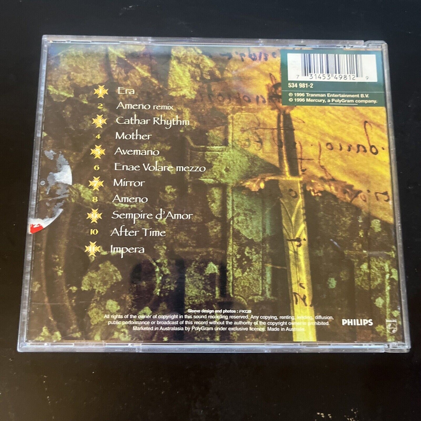 Era by ERA Eric Lévi (CD, 1997)