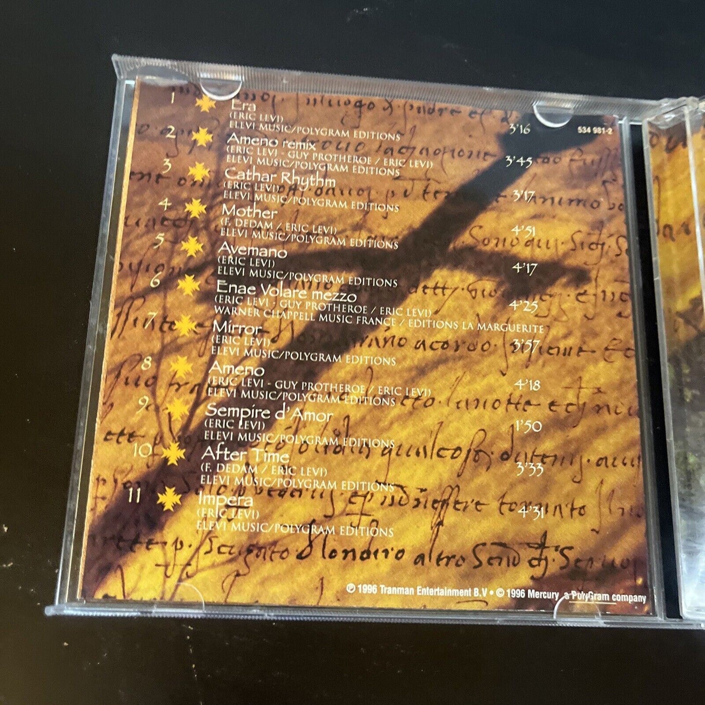 Era by ERA Eric Lévi (CD, 1997) Retro Unit