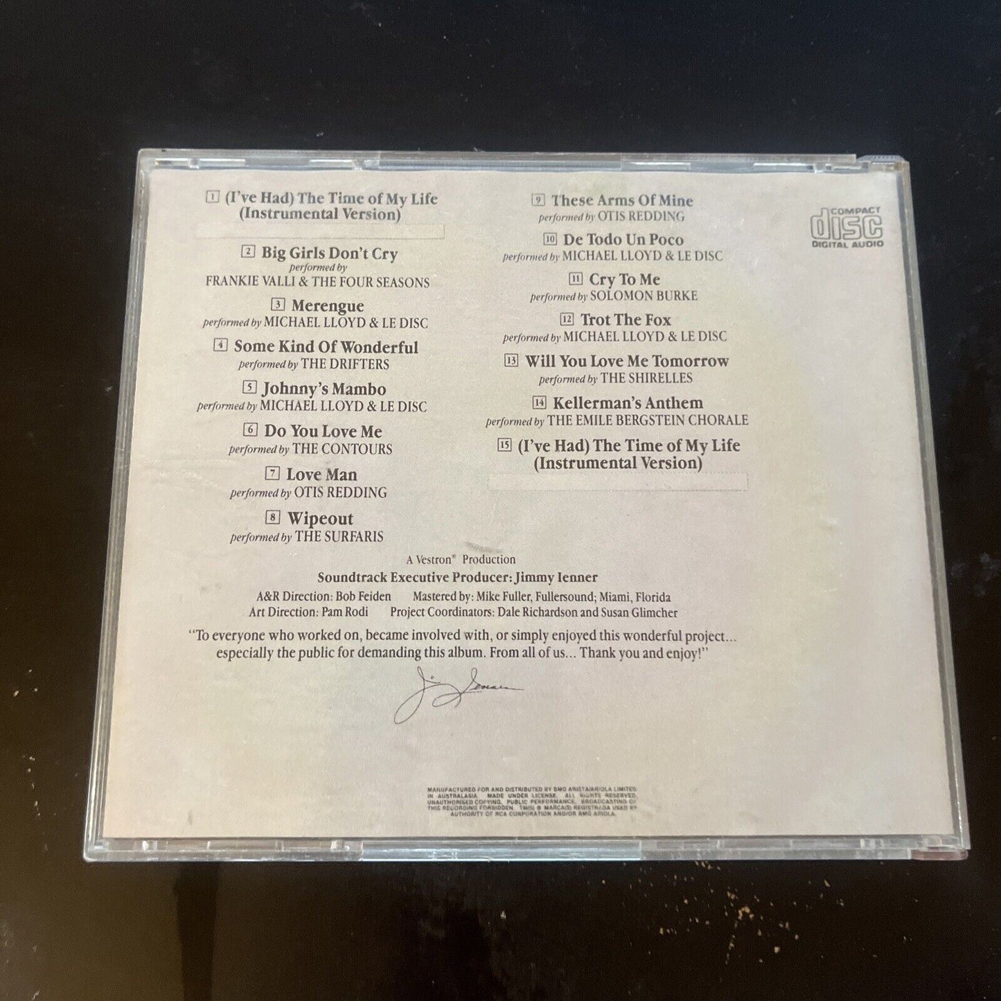 More Dirty Dancing - Original Motion Picture Soundtrack (CD, 1988)
