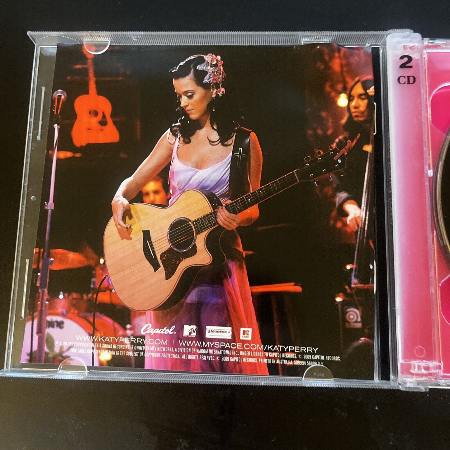 Katy Perry - MTV Unplugged (CD & DVD, 2009, 2-Disc)