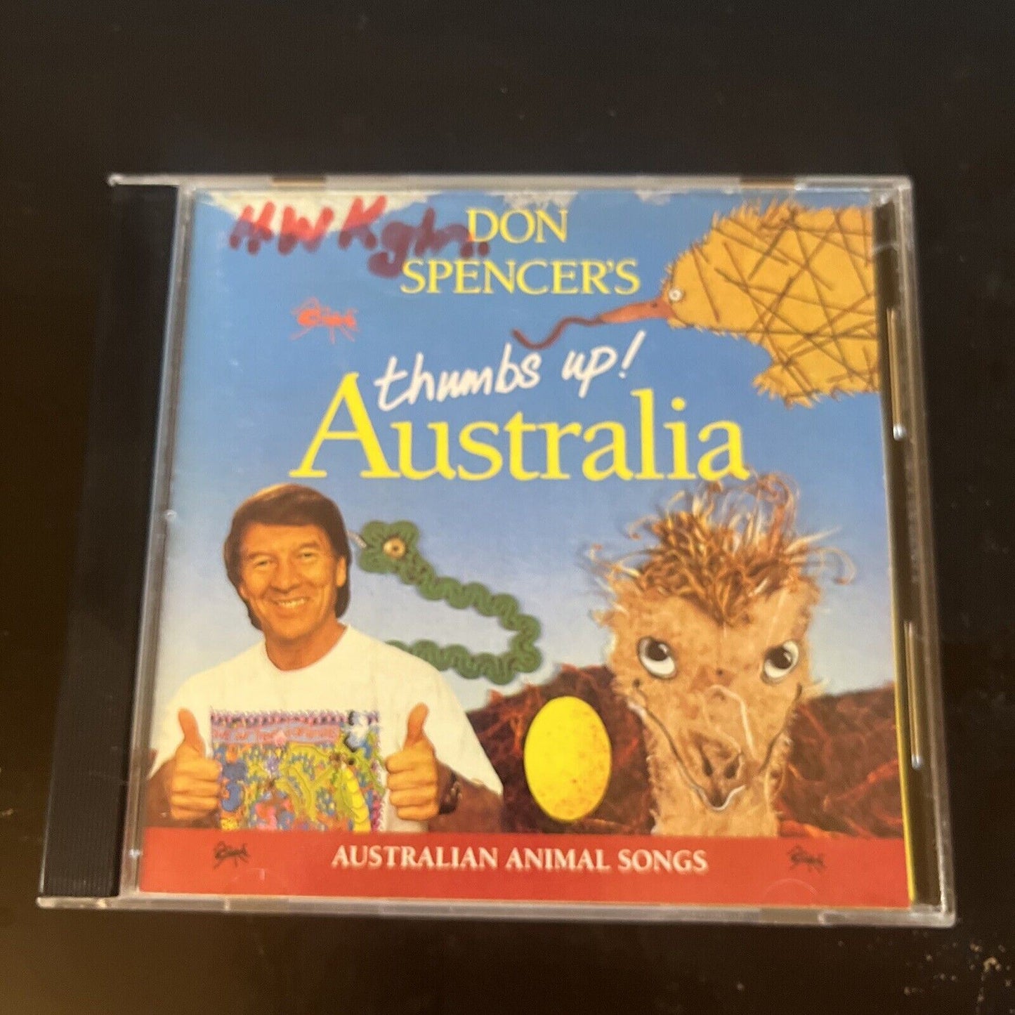 Don Spencer's Thumbs Up! Australia - Australian Animal Songs (CD, 1993) ABC Kids