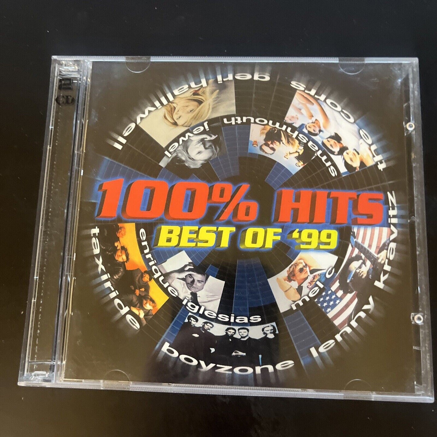 100% Hits - Best Of '99 (CD, 1999, 2-DIsc) The Spice Girls, U2, Robbie Williams)