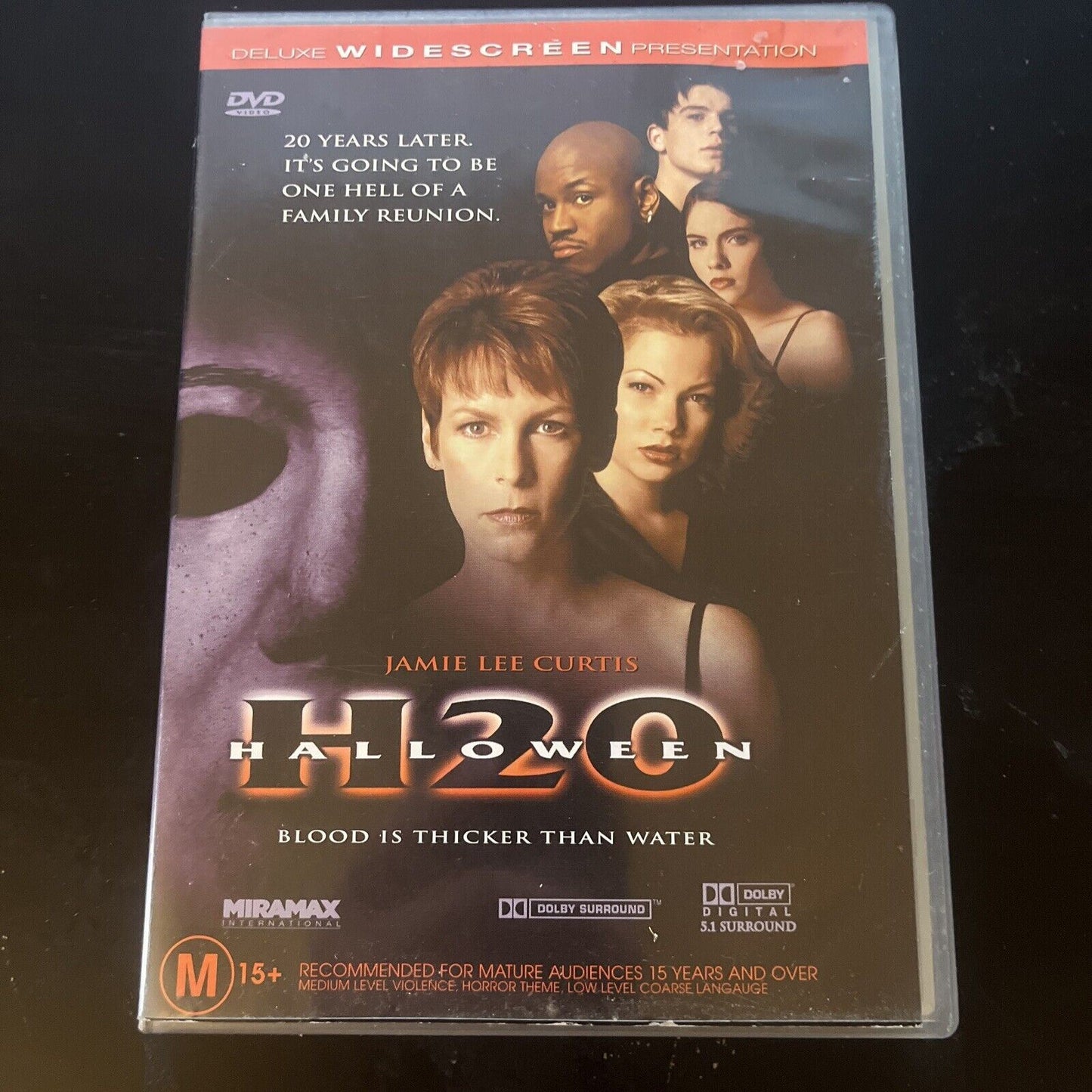 Halloween H2O - 20 Years Later (DVD, 1998) Jamie Lee Curtis, Adam Arkin Region 4